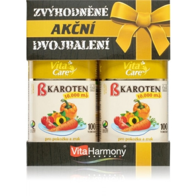 VitaHarmony Beta karoten 10.000 m.j. 2 x 100 tablet