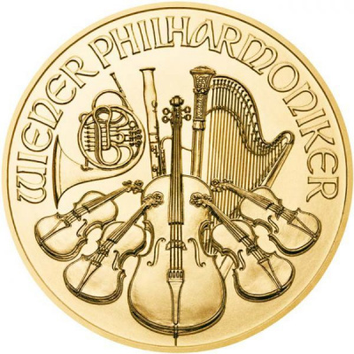 Münze Österreich Wiener Philharmoniker zlatá mince 7,78 g (1/4 Oz)
