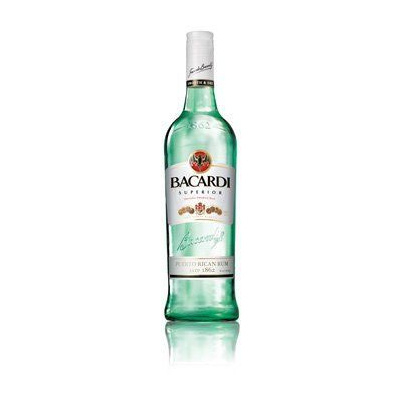 Bacardi Carta Blanca 1l 37,5% (holá láhev)