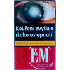 Kartonové balení tvrdá krabička cigarety s filtrem L&M Red Label kolek Q 148 Kč 10x20 ks