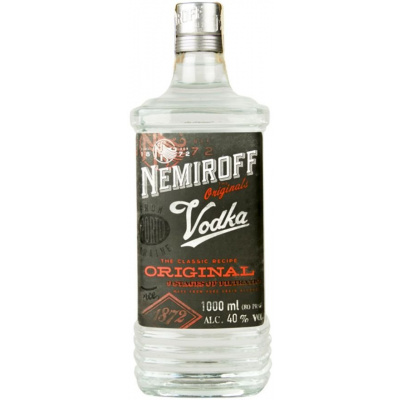 Nemiroff Vodka Original 1l 40% (holá láhev)