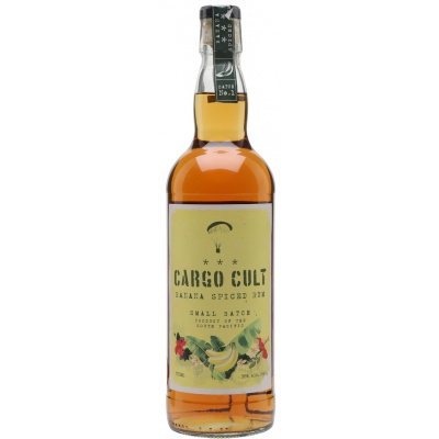 Cargo Cult Banana Spiced Rum, 38%, 0,7l (holá láhev)