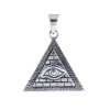 Vorlové Šperky, Stříbrný přívěsek horovo oko, PR731 (Pyramida s horovým okem)