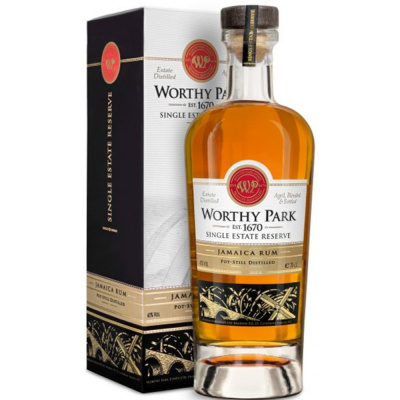 Worthy Park Single Estate Reserve 0,7l 45% (karton)