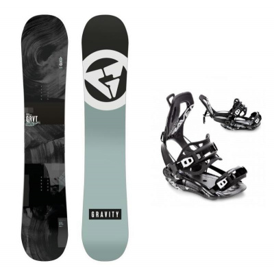 Gravity Contra 23/24 pánský snowboard + Raven FT360 black vázání - 157 cm + S (EU 35-40)