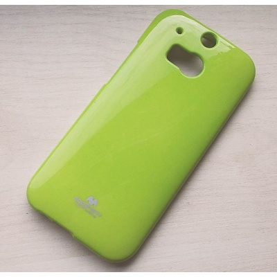 Pouzdro Goospery Mercury Jelly na HTC One 2 M8 - zelené
