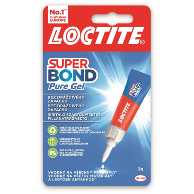 Loctite Sekundové lepidlo Super Bond Pure Gel 3 g