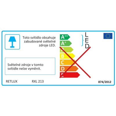 RXL 213 řetěz 300LED 30+5m CW TM RETLUX