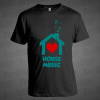 BestBBF House Music - Pánské triko
