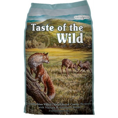 Taste of the Wild Appalachian Valley Small Breed 12,2kg (Kompletní krmivo se zvěřinou pro dospělé psy malých plemen.)