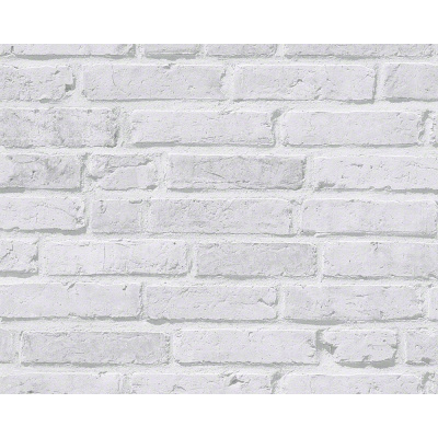 Tapety Tapeta na zeď Bílá Cihla 3D Zeď Omyvatelná