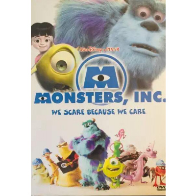 Monsters, Inc. / Příšerky s.r.o. - v originálním znění bez CZ titulků - DVD /plast/
