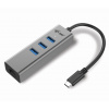 i-tec USB-C Metal HUB 3 Port + Gigabit Ethernet - C31METALG3HUB