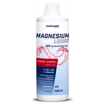 EnergyBody Magnesium Liquid 1000 ml malina