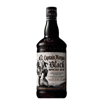 Rum Captain Morgan Black Spiced 40% 1l /Jamajka/