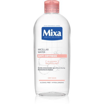 MIXA Anti-Dryness micelární voda proti vysušování pleti 400 ml