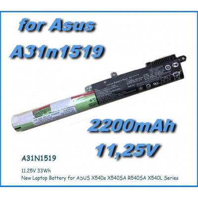 TopTechnology A31N1519 2200m Li-Ion 11,25V neoriginální baterie do notebooku Asus R540L, X540L, X540S, X540YA
