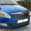 Zimní clony chladiče Škoda Fabia II 10-15, kryt masky + nárazníku