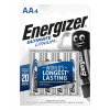 Energizer Ultimate Lithium AA/4 FR6/4 baterie