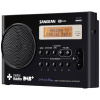 Sangean DPR-69+ přenosné rádio DAB+, FM s USB nabíječkou černá