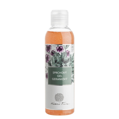 Nobilis Tilia sprchový gel geraniový 200 ml