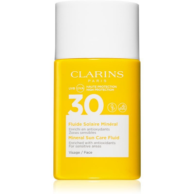 Clarins Mineral Sun Care Fluid minerální opalovací fluid na obličej SPF 30 30 ml