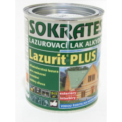 Sokrates Lazurit Plus tmavý ořech 0,7 kg