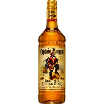 Rum Captain Morgan Spiced Gold 35% 1l /Jamajka/