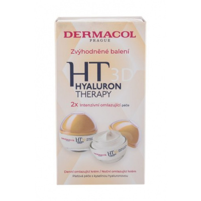 Dermacol 3D Hyaluron Therapy denní pleťový krém Hyaluron Therapy 3D Day Cream 50 ml + noční pleťový krém Hyaluron Therapy 3D Night Cream 50 ml