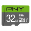 PNY Paměťová karta microSDHC Elite 32 GB + adaptér