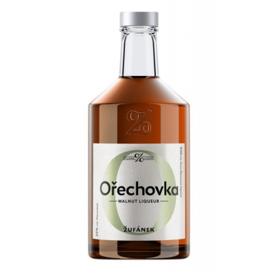 Žufánek Ořechovka 35% 0,5 l (holá láhev)