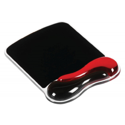 Podložka pod myš Kensington Duo Gel Mouse Pad, červeno-černá