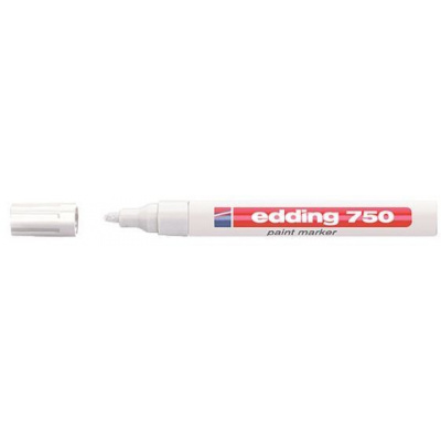 Edding Edding 750 - popisovač lakový 2 - 4 mm, bílý