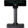 Virtuos zákaznický display FV-2030B / VFD / 2 x 20 znaků / 9 mm / RS232 / včetně napájení +12V / černý (EJG1005)
