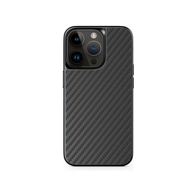 EPICO Hybrid Carbon MagSafe Case iPhone 14 Plus černý