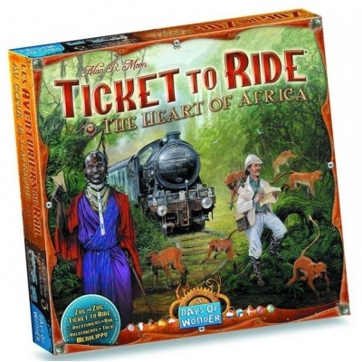 ADC Blackfire Ticket to Ride - Map Collection - Srdce Afriky