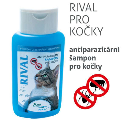 Bea Rival antiparazitní šampon kočka 220 ml