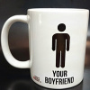 BestBBF Hrnek Your boyfriend - My boyfriend