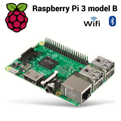 Raspberry Pi 3 Model B+ 64-bit RPI3-MODBP