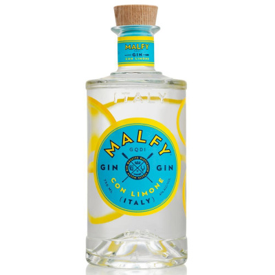 Gin Malfy Con Limone 41% 0,7l (holá láhev)