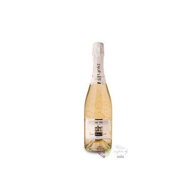 Chateau Valtice blanc „ Grandioso gold flakes ” brut sparkling wine 0.75 l