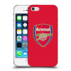 HEAD CASE silikonový obal na mobil Apple Iphone 5/5S Fotbalový klub Arsenal znak barevný červené pozadí (Pouzdro gelové HEAD CASE na mobil Apple Iphone 5/5S Oficiální kryt klubu Arsenal logo barevné č