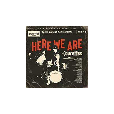 CD The Courettes: Here We Are The Courettes