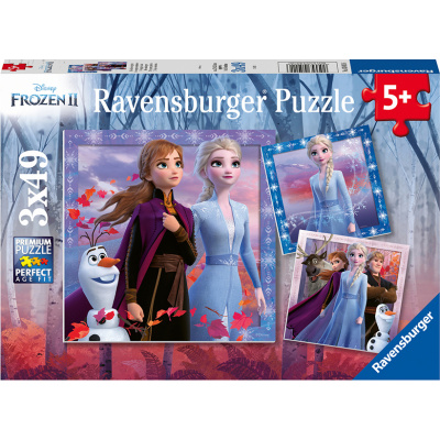 Ravensburger 05011 Disney Ledové království 2 3x49 dílků