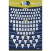 1DEA.me - Stírací plakát #100 Bucketlist Life Edition 100Den námořnická modř