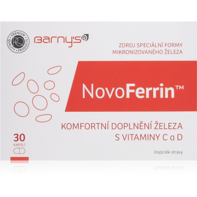 Barny's NovoFerrin 30 kapslí tobolky s obsahem železa 30 cps