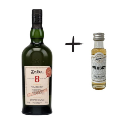 Ardbeg for Discussion 8y 0,7l 50,8% + miniatura (holá láhev)