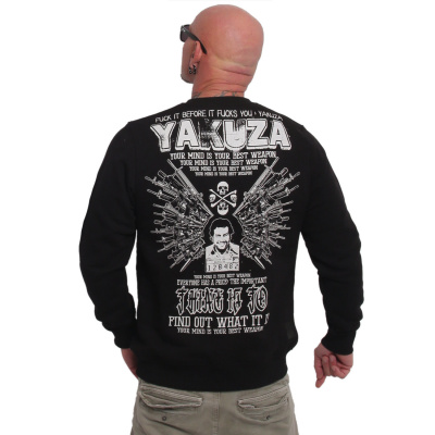 Yakuza pánská mikina Best Weapon Sweatshirt black 4XL