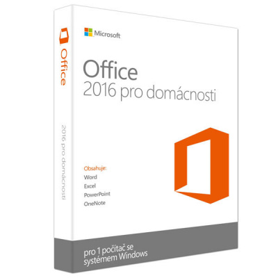 Microsoft Office 2016 pro studenty a domácnosti CZ 79G-04723