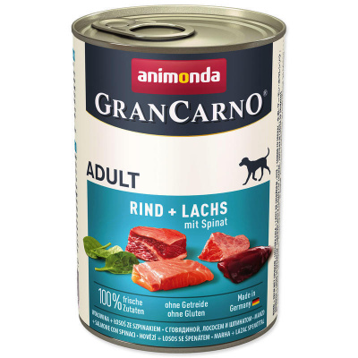 Animonda Gran Carno Adult losos/špenát 400 g